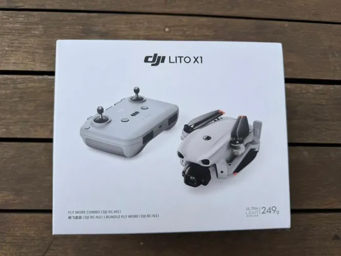 Drone DJI Lito X1 Fly More Combo (DJI RC-N3) Novo Lacrado