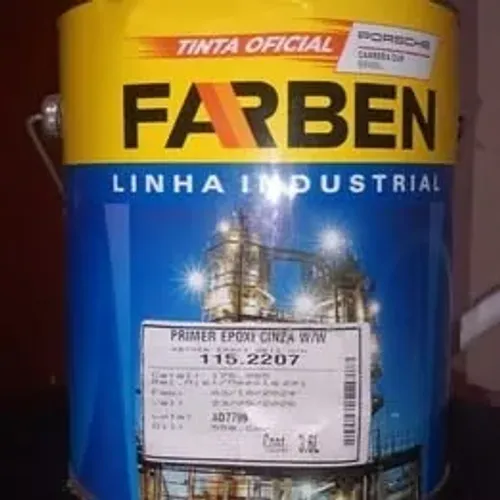 Tinta Epóxi Farben (como o cinza Munsell N6,5)