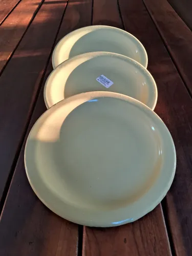 Prato sobremesa louça 15 cm