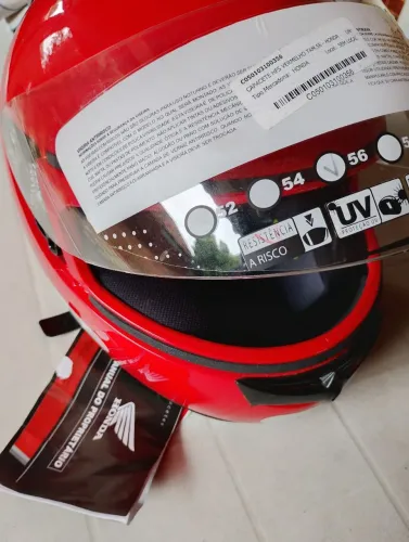 Capacete original Honda novo n° 56