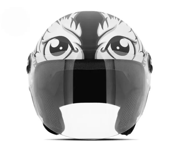 Capacete n° 56 viseira nova.