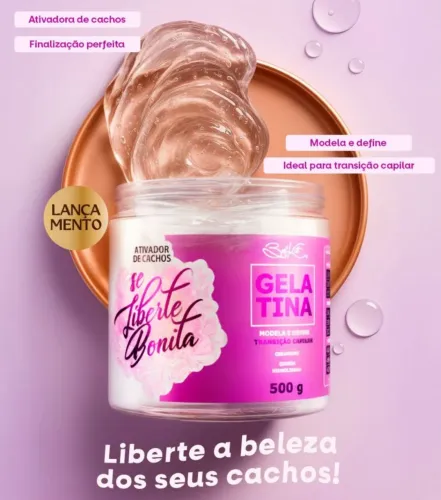 Gelatina Capilar Ativador de Cachos Esplendorosos 500g
