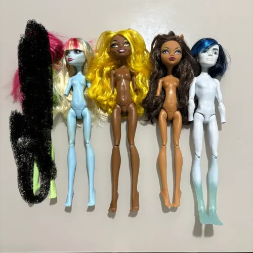 Lote de sucatas bonecas Monster High g1