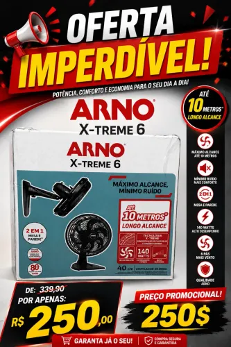 VENTILADOR NUNCA USADO, NA CAIXA
