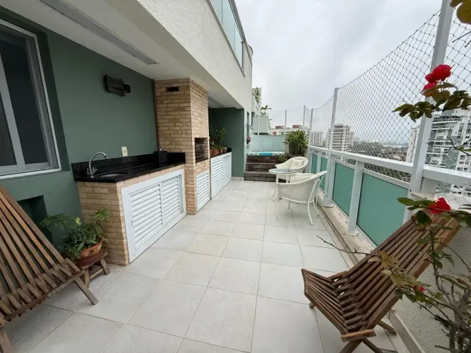 Américas Park - Sundeck - 3 Quartos - Andar Alto - Vista Mar - 118m²