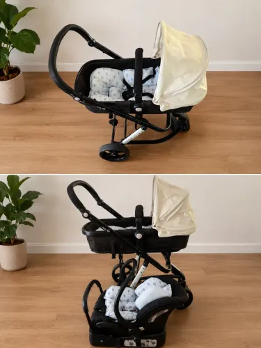 Carrinho de bebê e bb conforto safety