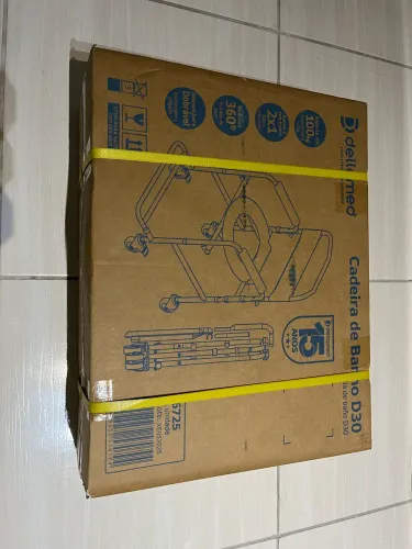 Cadeira de banho 100kg (novo)
