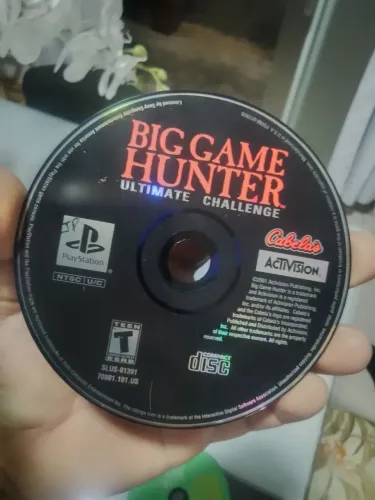 Jogo Original de Playstation 1 Big Game Hunter
