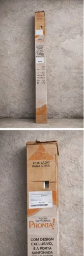 Porta sanfonada em PVC 