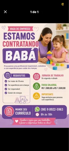 Procura-se Babá