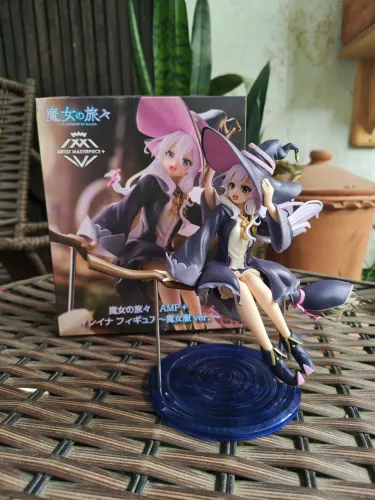 Elaina The Journey Of Elaina/Majo no Tabitabi Action Figure AMP Original e Nova
