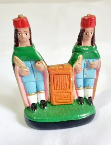 Imagem Cosme e Damião Erê 10cm em Gesso