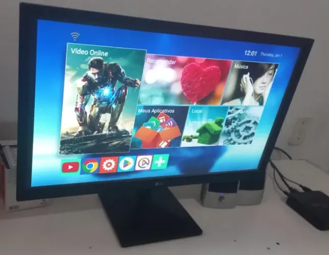MONITOR 24 POLEGADAS com HDMI 267 REAIS OPORTUNIDADE