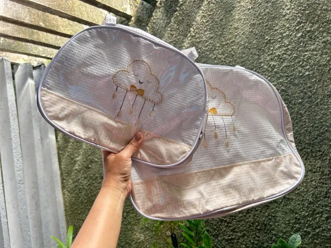 Kit 2 bolsas - maternidade