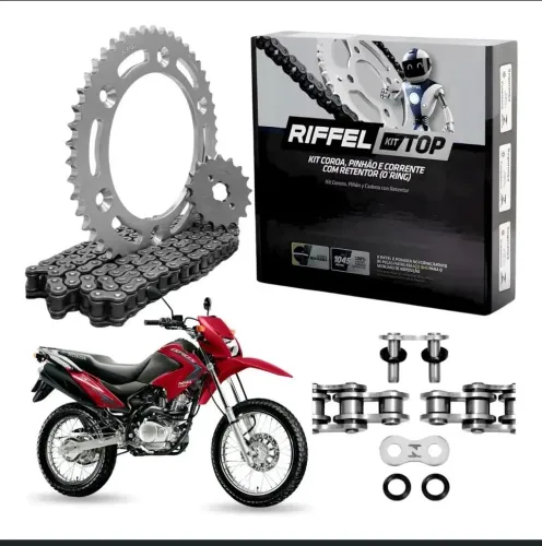 Kit relação riffel Bros 150/160com retentor