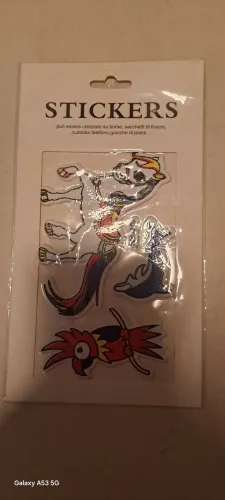 Adesivos stickers para aplicações