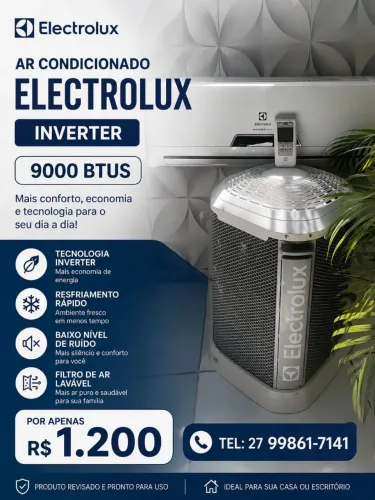 Ar condicionado Electrolux inverter