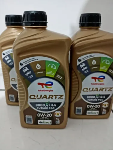 3 litros de Óleo 0w20 para motores 1.0 3 cilindro Citroen e Peugeot