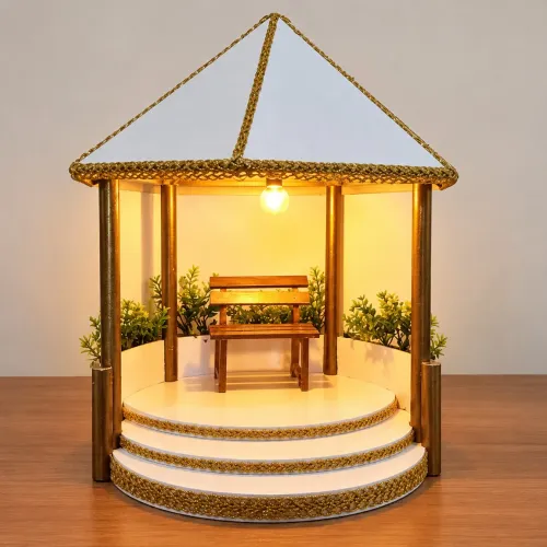 Coreto Decorativo Iluminado para Festas e Cenários