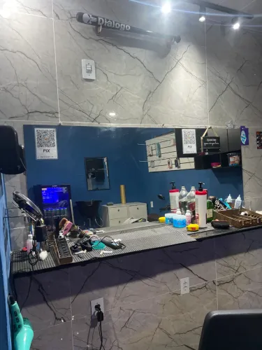 Espelho barbearia ou salão 