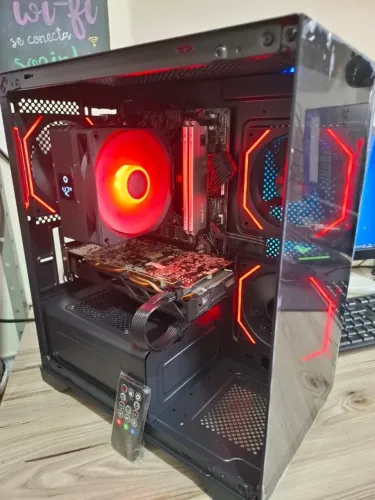 PC GAMER RYZEN 5 5600 + RX 580 8GB GIGABYTE
