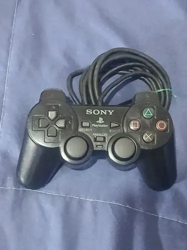 Controle Original Sony Playstation 2 DualShock 2 Série H Preto