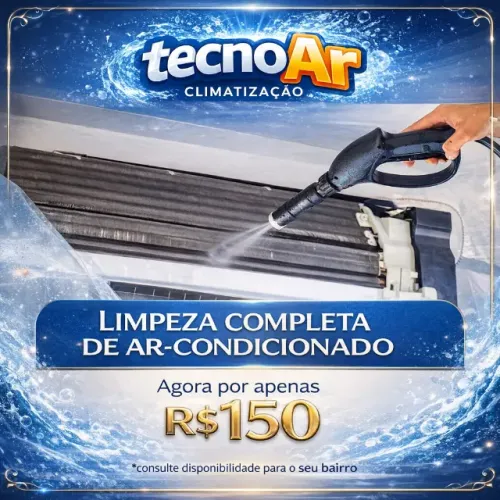 Limpeza de ar condicionado 