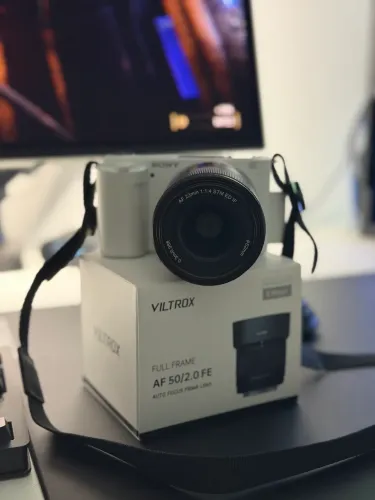 Sony Zve-10 + Lentes Viltrox