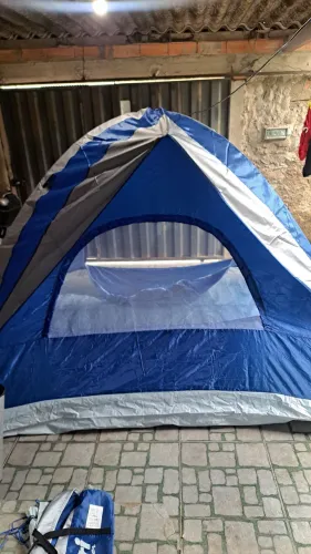 Barraca capri lazer IGLU 6 lugares extreme da pra ficar em pé dentro dela 