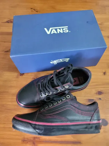 Tênis Vans - OLD SKOOL DARK RED BLACK