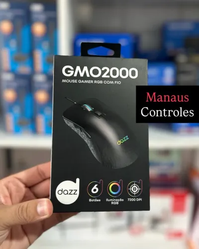 Mouse Gamer Usb 2.0 7.200 Dpi 6 Botões - Promoção