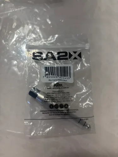 Conector P10 Estéreo Santo Angelo 20 uni