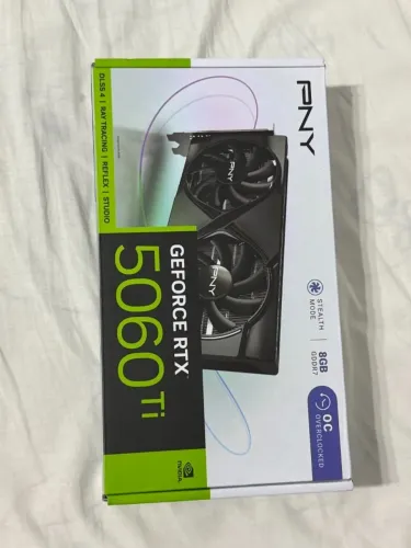 Placa de Vídeo RTX 5060 ti Nova - Lacrada - NF