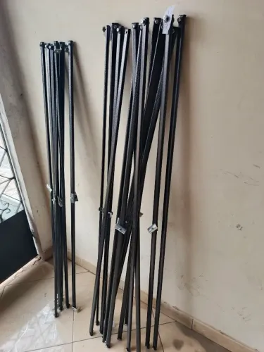 Artes em Ferro Martelado Craqueado para Reparo em Tenda SANFONADA 