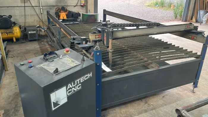 Plasma Autech CNC Fonte 55 A. secador Sonoda/ Compressor
