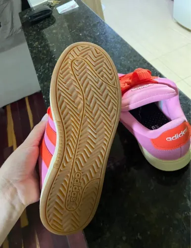Tênis Adidas Grand Court Rosa