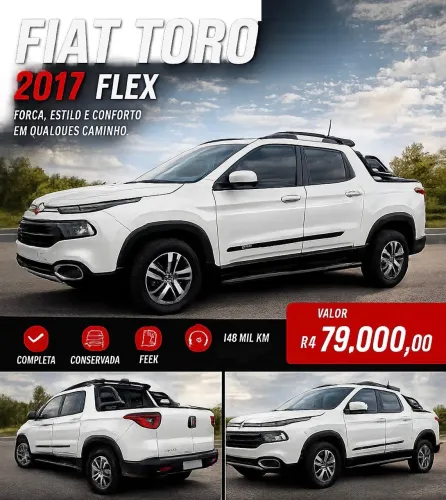 Fiat Toro Opening Edition 1.8 16V Flex Aut. 2017