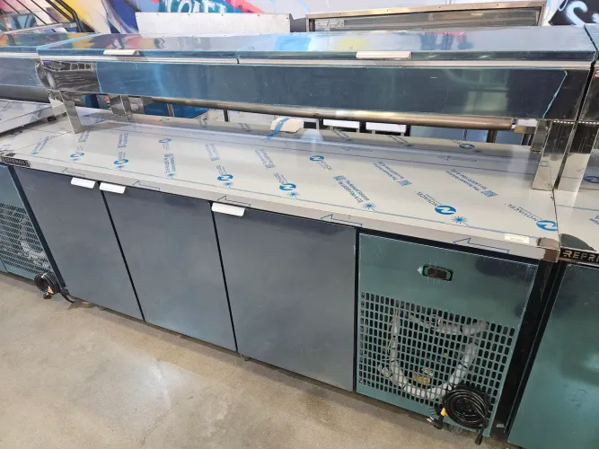 balcão condimentador refrigerado 2 metros