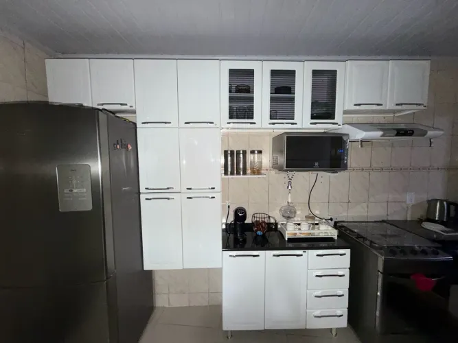 Vendo armário completo de cozinha em aço - Itatiaia