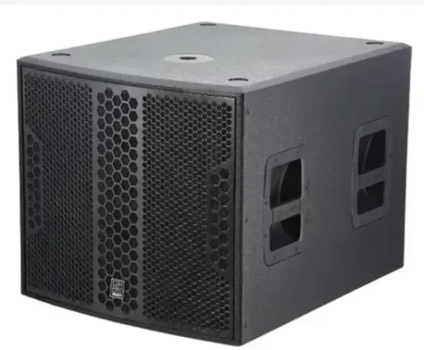Caixa Som Subwoofer Staner 15 Bk-715sb Black Series 800w Preto