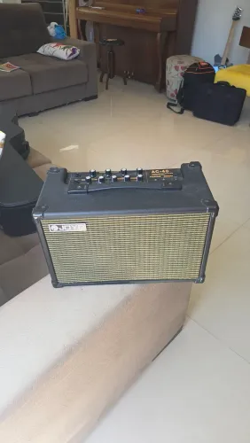 Caixa de som Amplificador Voz e violão Joyo AC40