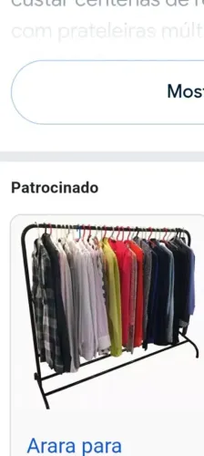 Manequins e cabideiro Arara
