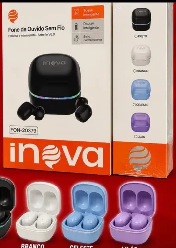 Fone de ouvido sem fio