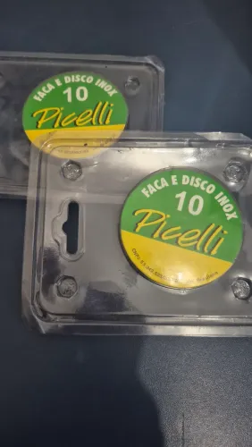 Faca e disco inox para moedor de carne