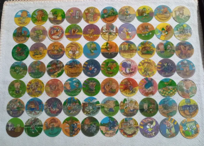 70 Tazos Tiny Toon Elma Chips.