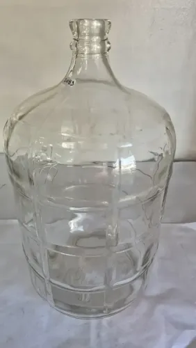 Galão De Vidro Antigo Mexicano 20 Litros