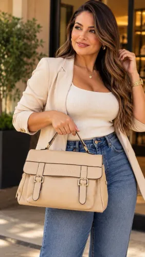 Bolsa Feminina Chiquérrima 08 Divisorias Nova 