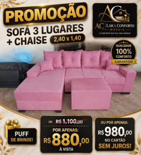SOFÁS A PARTIR DE 600,00