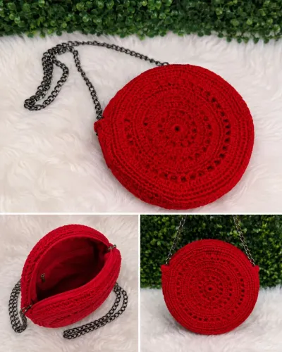 Bolsa de crochê