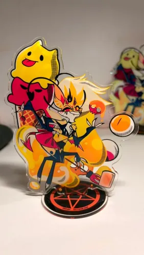 Helluva Boss Beelzebub stand acrílico personagens..380,00